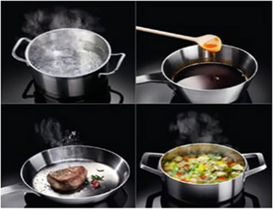 כיריים אינדוקציה 60 סמ חד פאזי דגם TN64IA0-41B של AEG