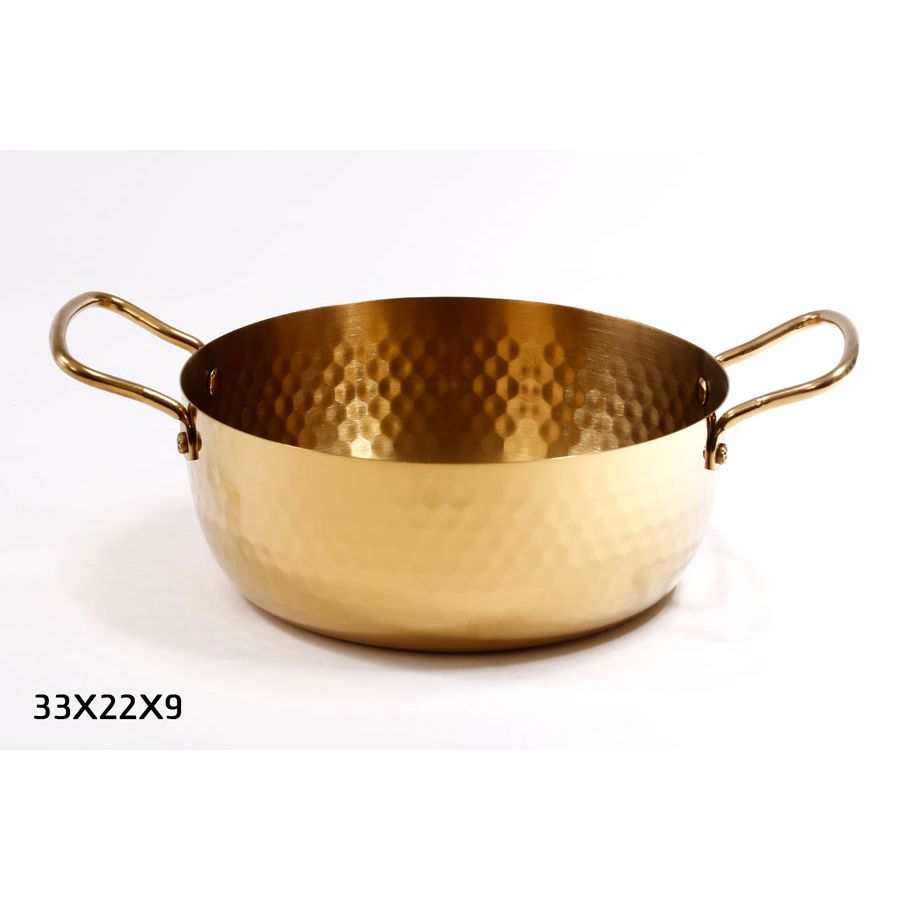 סיר הגשה נירוסטה זהב 2 ל׳ DreamChef