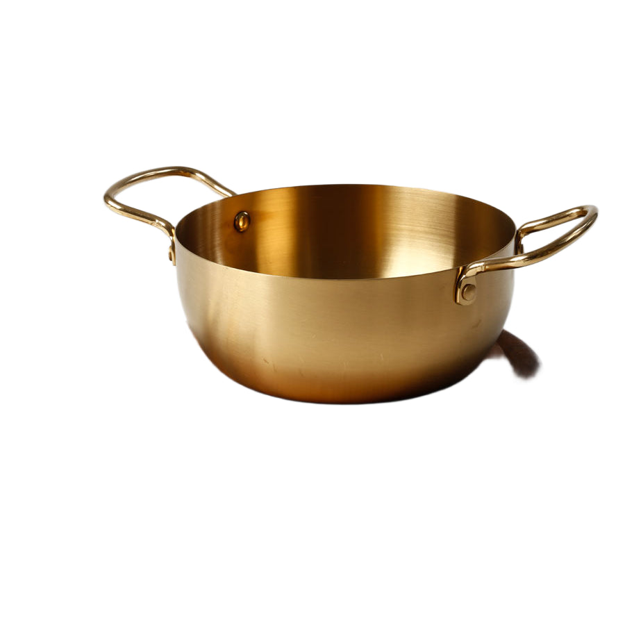 סיר הגשה נירוסטה זהב 2 ל׳ DreamChef