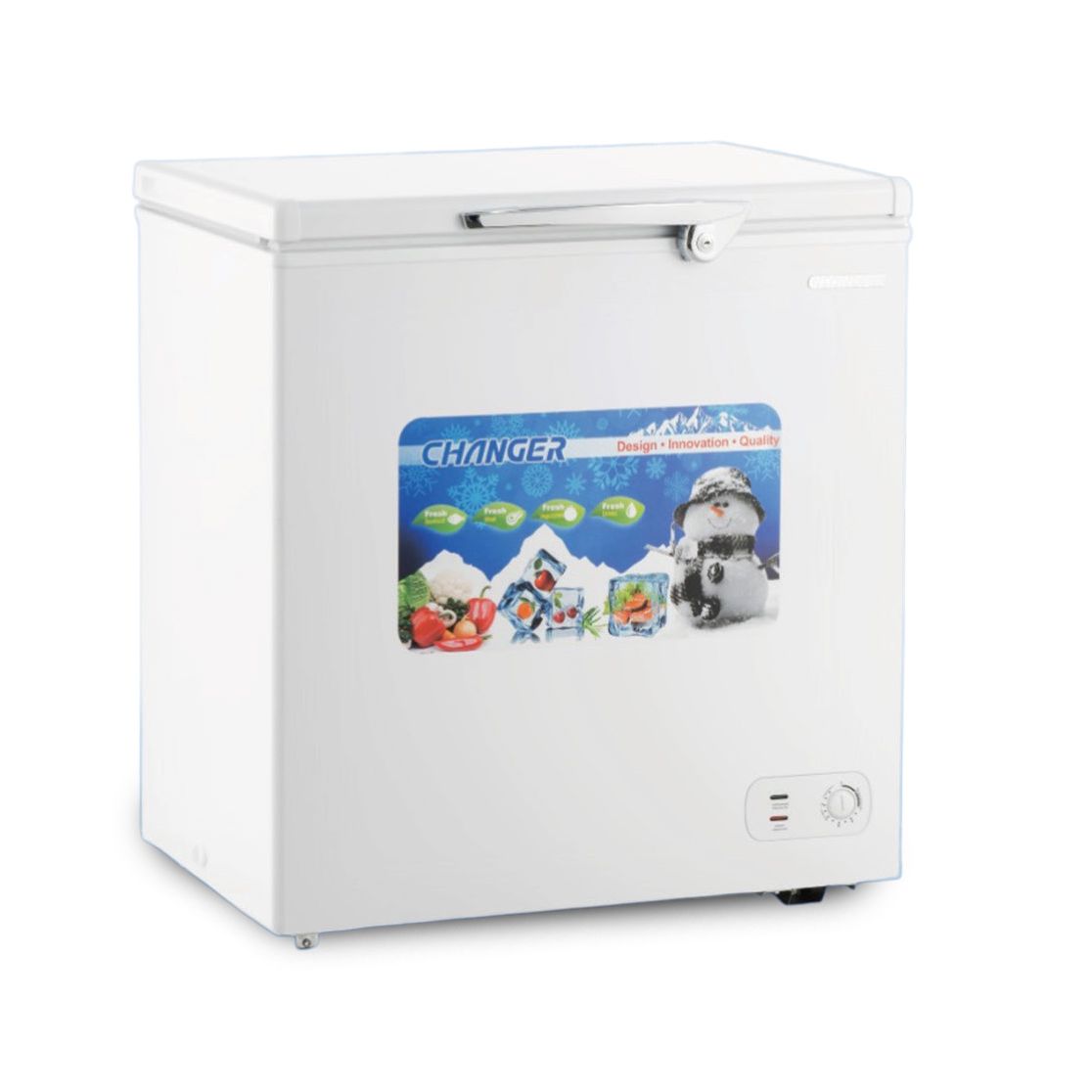 מקפיא ומקרר עומד לבן דגם CFCH-280W של צ'יינג'ר