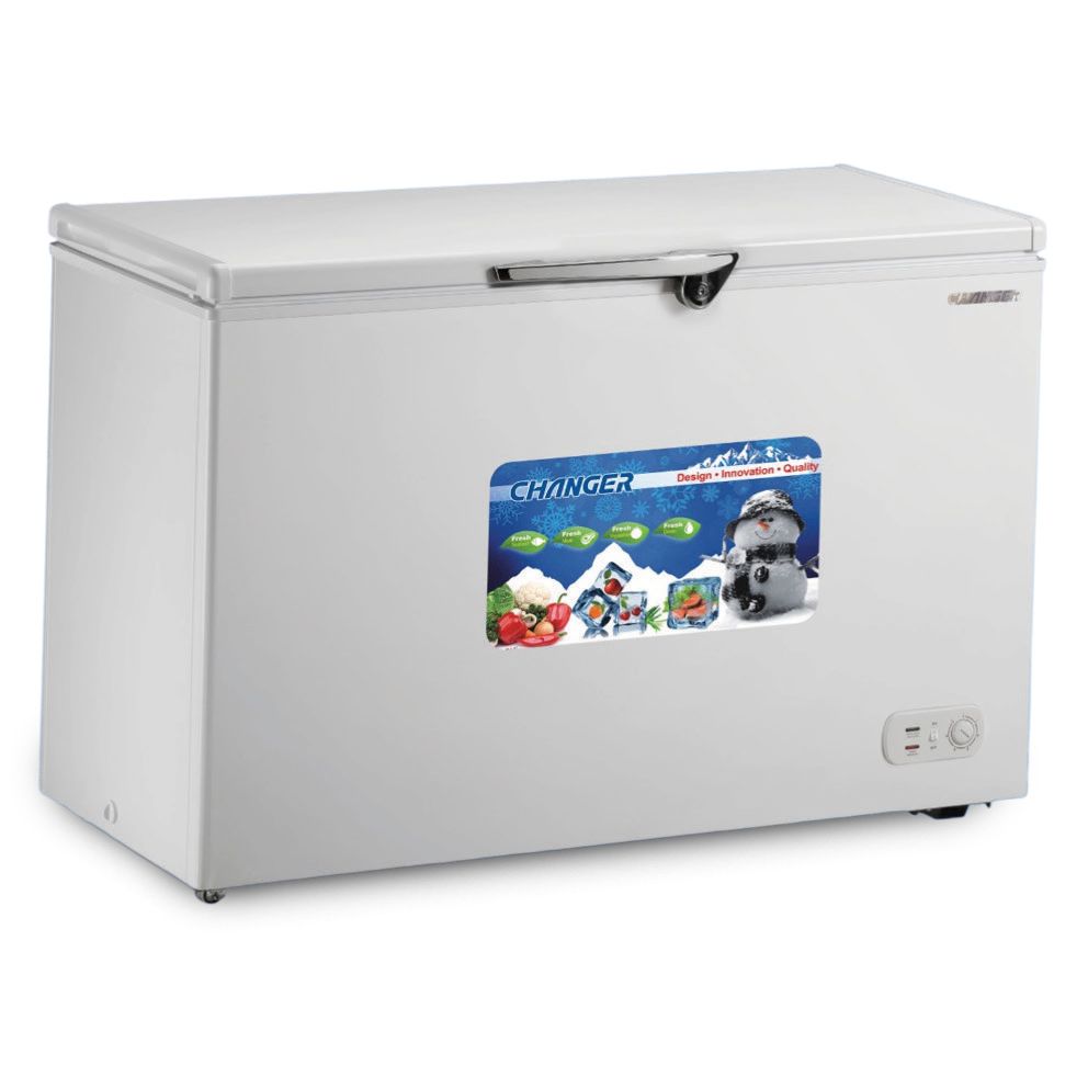 מקפיא ומקרר עומד לבן דגם CFCH-420W של צ'יינג'ר