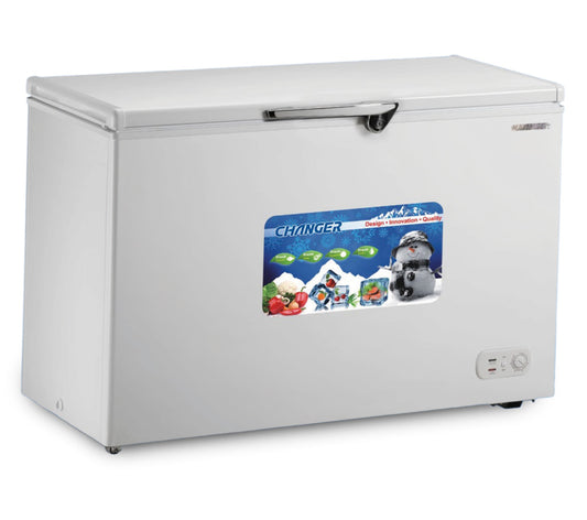 מקפיא ומקרר עומד לבן דגם CFCH-420W של צ'יינג'ר