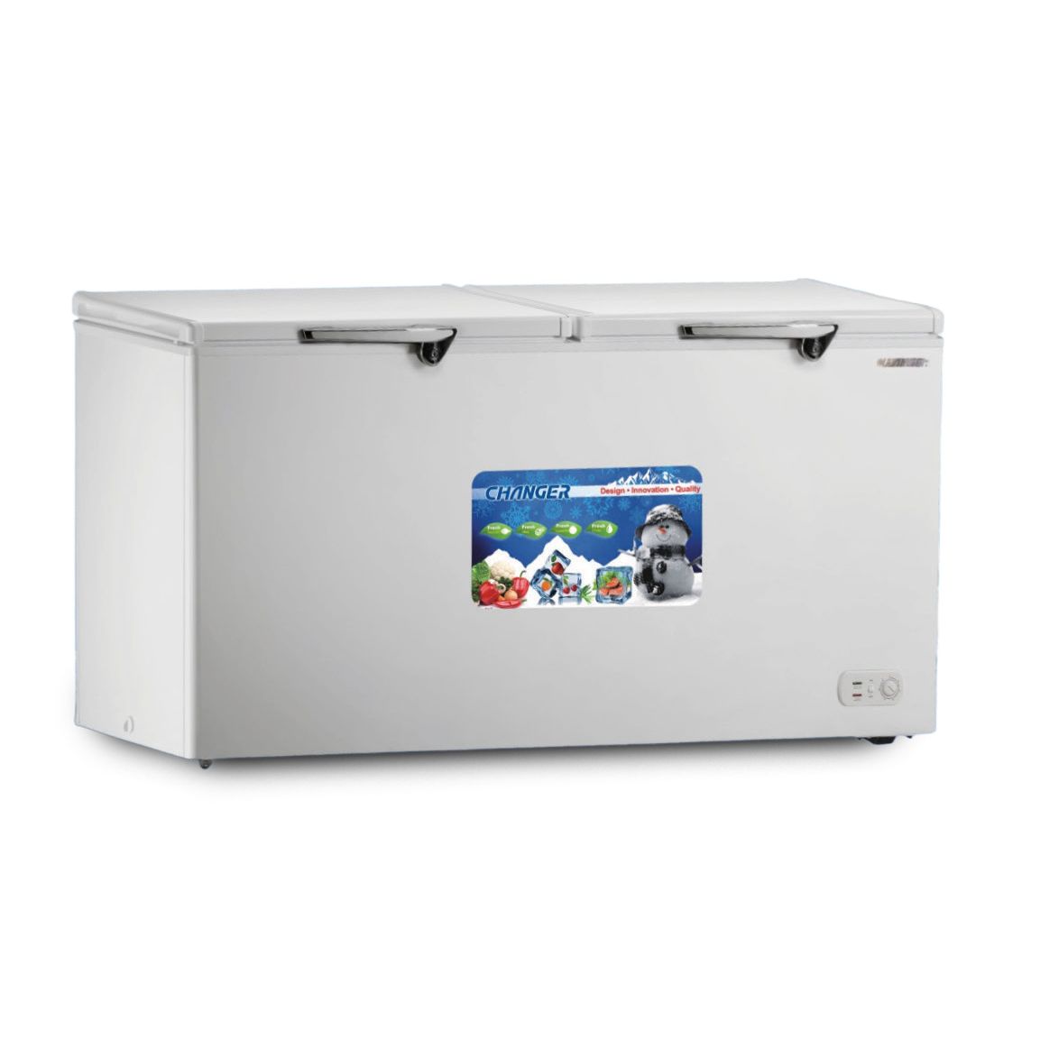 מקפיא ומקרר עומד לבן דגם CFCH-620W של צ'יינג'ר
