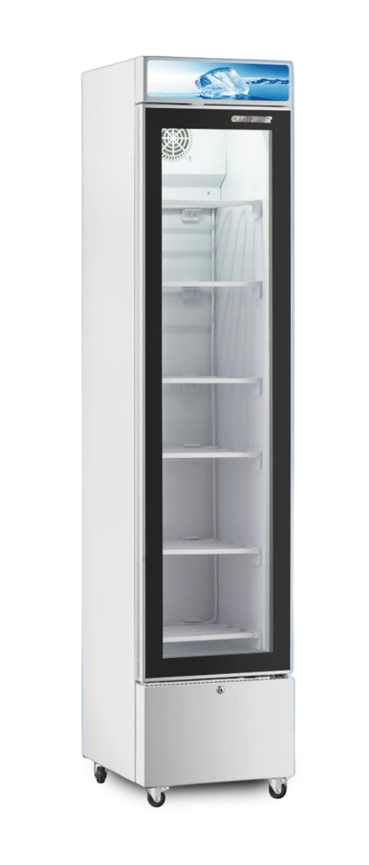 מקפיא ויטרינה לבן דגם VTRF-290-CHW של צ'יינג'ר