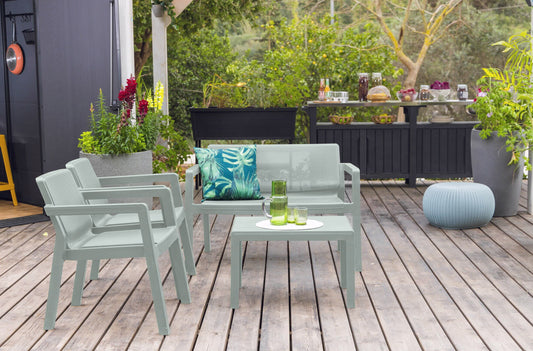 מערכת ישיבה אמילי פלסטיק ירוק