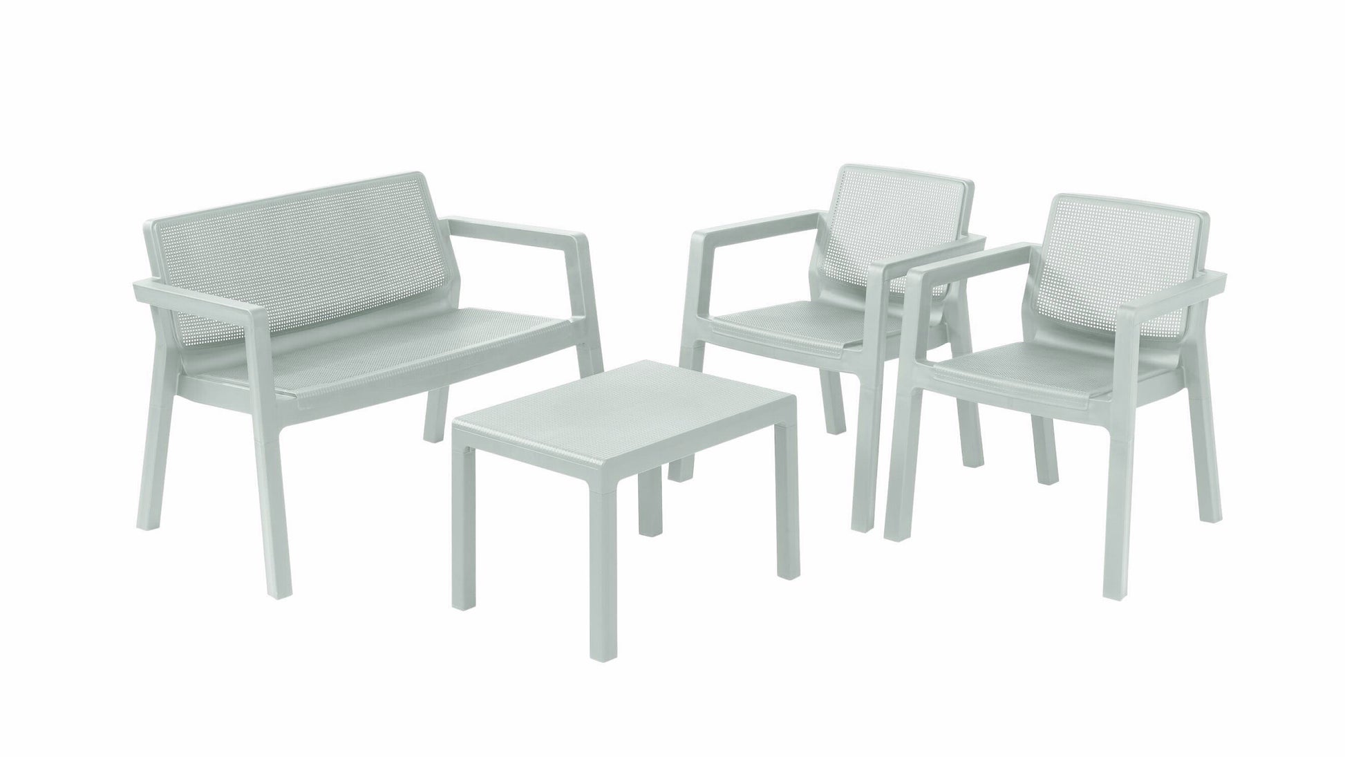 מערכת ישיבה אמילי פלסטיק ירוק