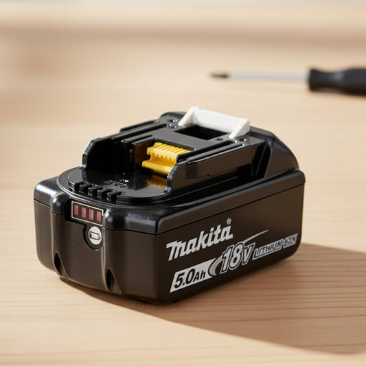 סוללת MAKITA ליתיום 18V 5.0ah BL1850B