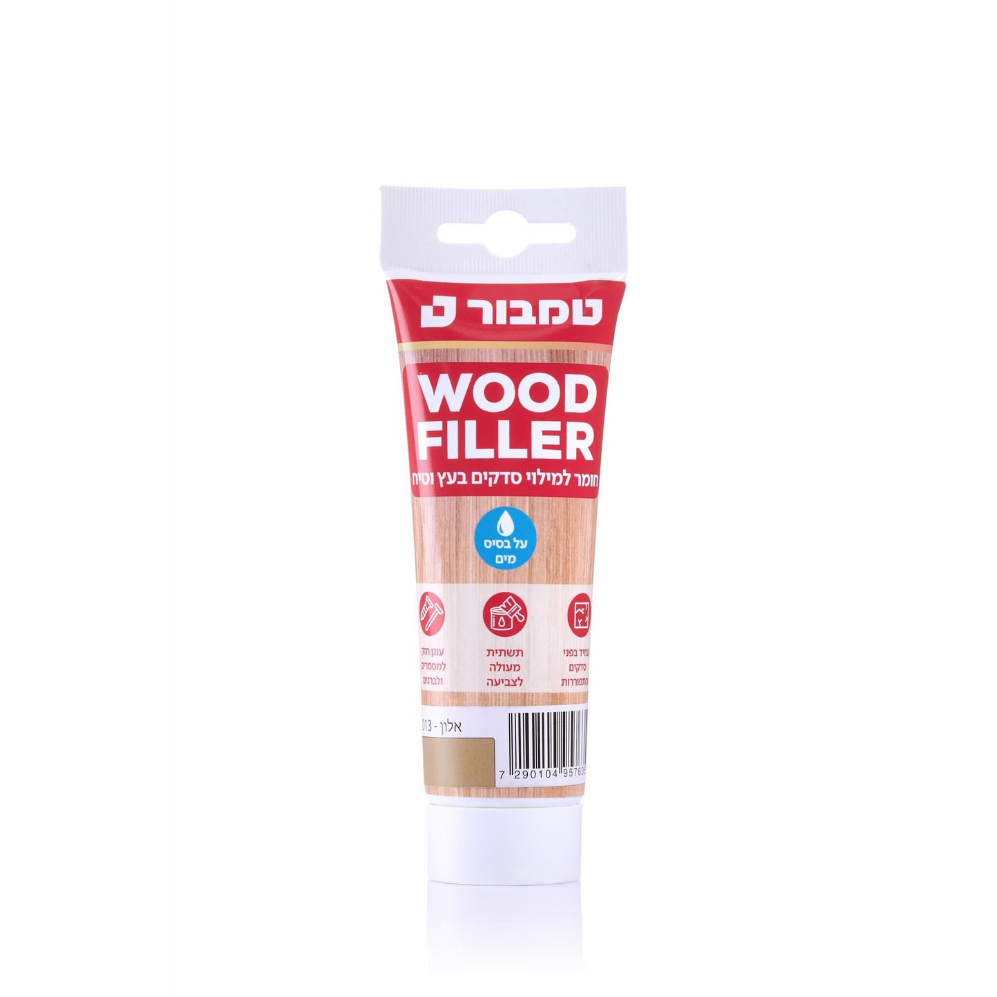 משחת מילוי WOOD FILLER גוון מהגוני 200 גרם