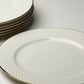 סט 6 צלחות פורצלן 20 ס"מ NEW BONE CHINA