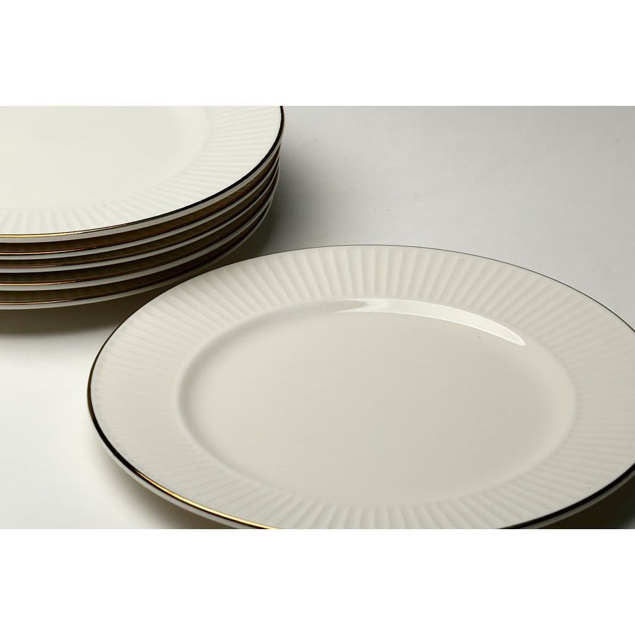 סט 6 צלחות פורצלן 20 ס"מ NEW BON CHINA