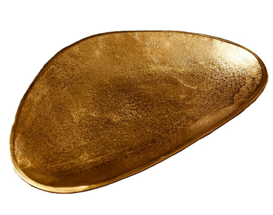 צלחת הגשה 28X19 ס״מ BrassGold