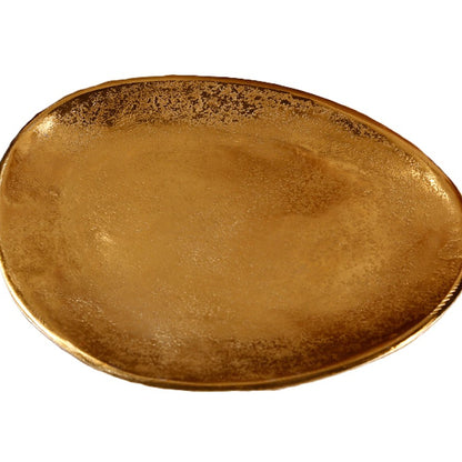 צלחת הגשה 29X25 ס״מ BrassGold