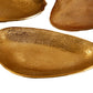 צלחת הגשה 33X22 ס״מ BrassGold