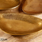 צלחת הגשה 33X22 ס״מ BrassGold
