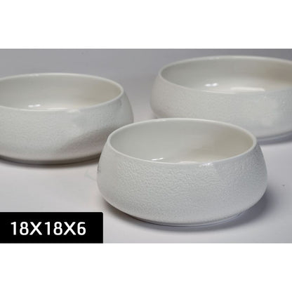 צלחת עמוקה למרק  18X18 ס״מ SPECIAL WHITE