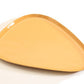 צלחת עוגה 22X17 ס״מ בצבע חרדל BrassGold