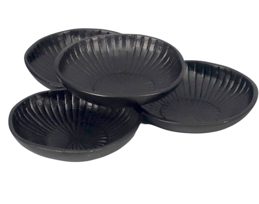קברט 4 חלקים Brass Black בגודל 34X33X8 בצבע שחור