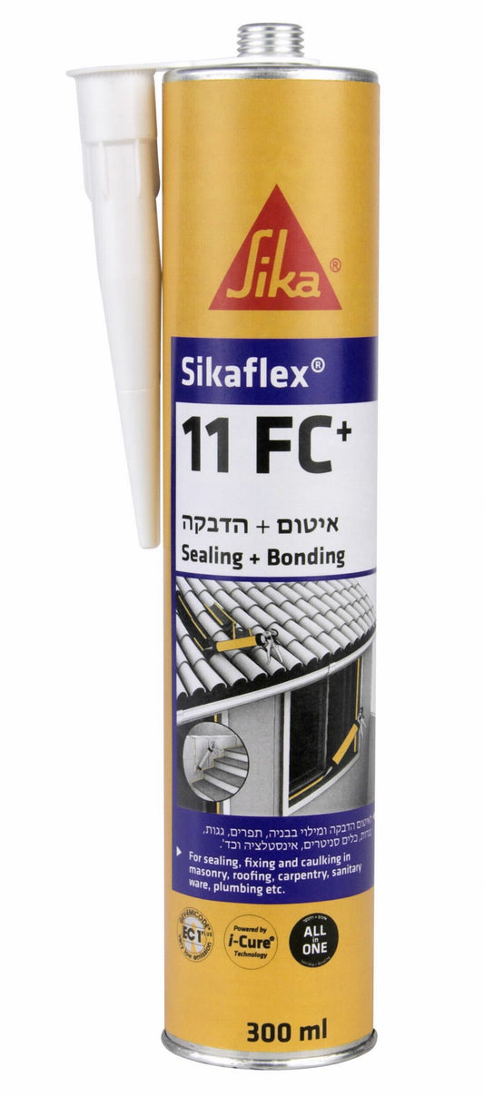 סיקפלקס 11FC אפור בטון 300 מל`