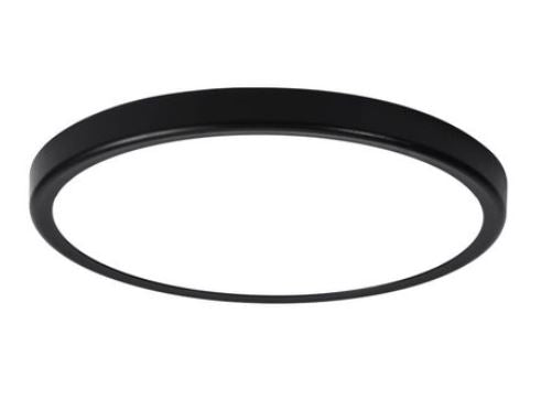 פאנל על הטיח CLOCK 18W קוטר 23 ס"מ CCT לבן