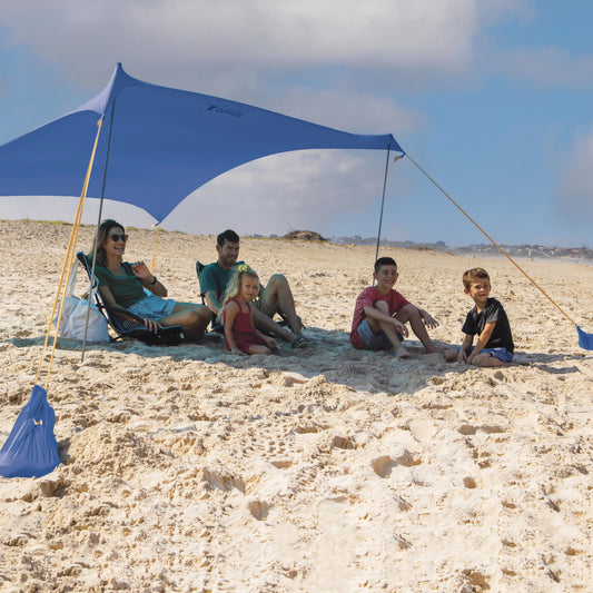 צליית חוף 165*250 סמ M כחול רויאל