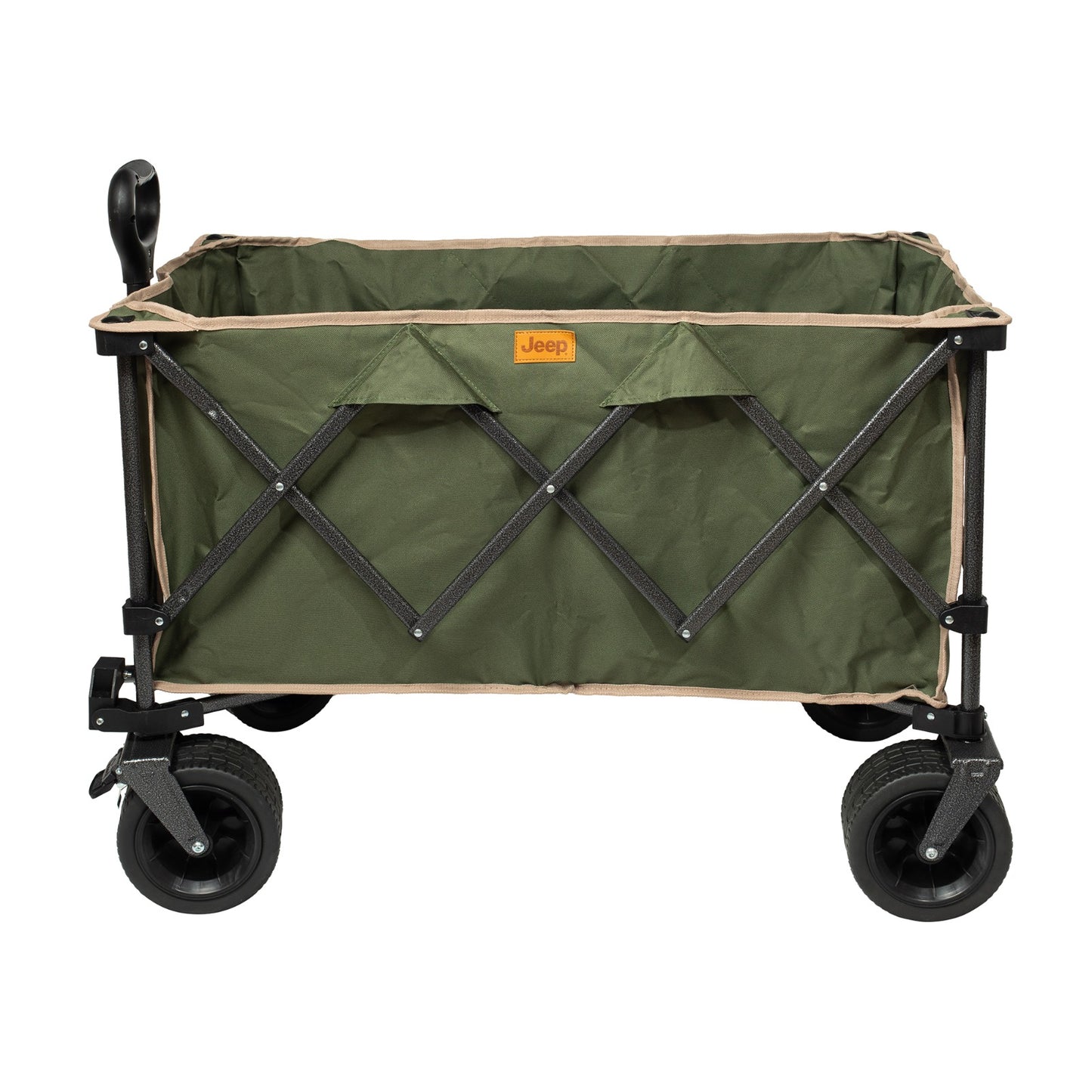 עגלת חוף  JEEP EasyGo PRO  ירוק 180 ליטר