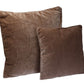 כרית VELVET FABRIC BROWN