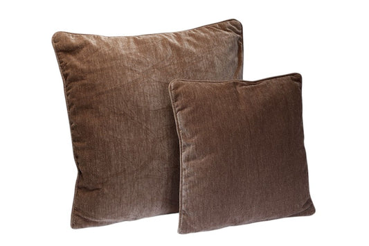 כרית VELVET FABRIC BROWN