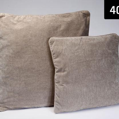 כרית VELVET FABRIC BROWN