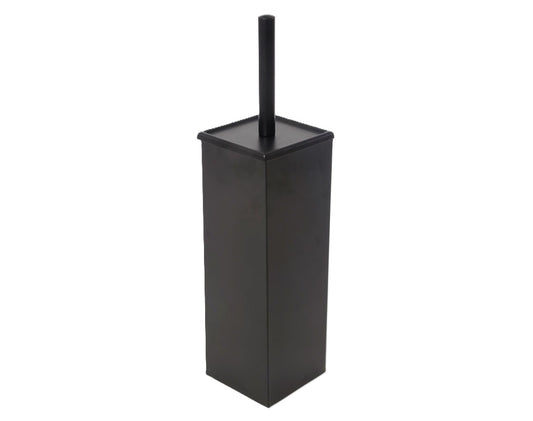מברשת אסלה מרובעת שחור מט בעיצוב אורבני B-DECOR