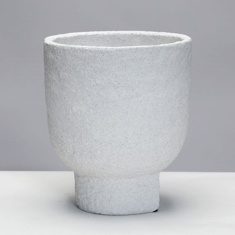 בית עציץ 17X17X20 TROPHY WHITE