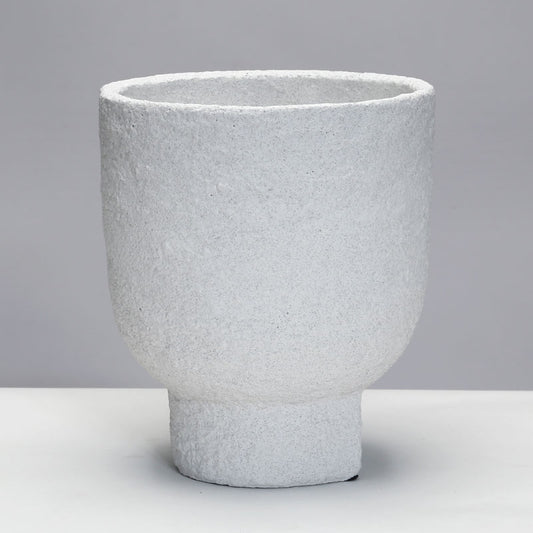 בית עציץ 17X17X20 TROPHY WHITE