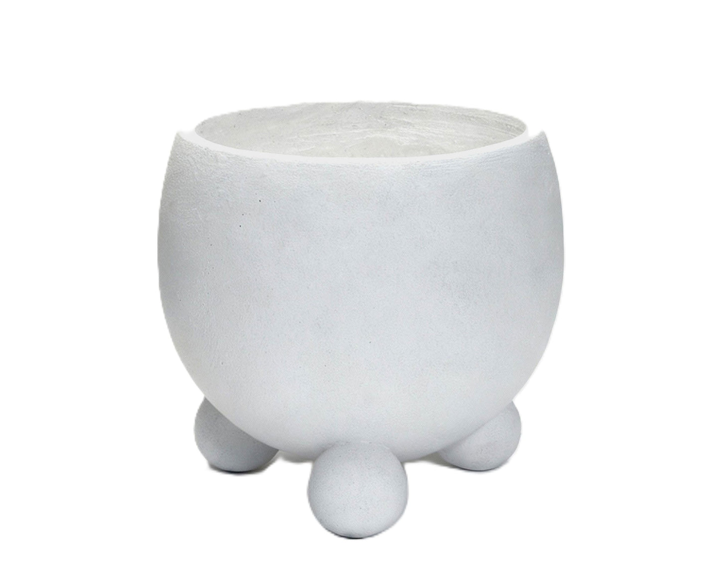 בית עציץ 31X31X28 TROPHY WHITE