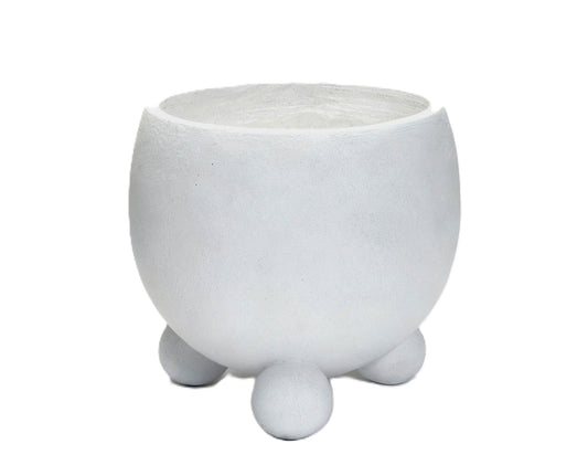 בית עציץ 31X31X28 TROPHY WHITE
