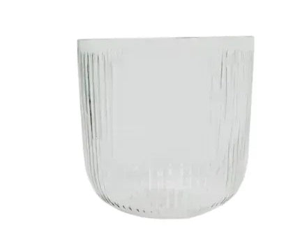 מעמד לנר או לעציצים 23X23X23 HEND MADE GLASS
