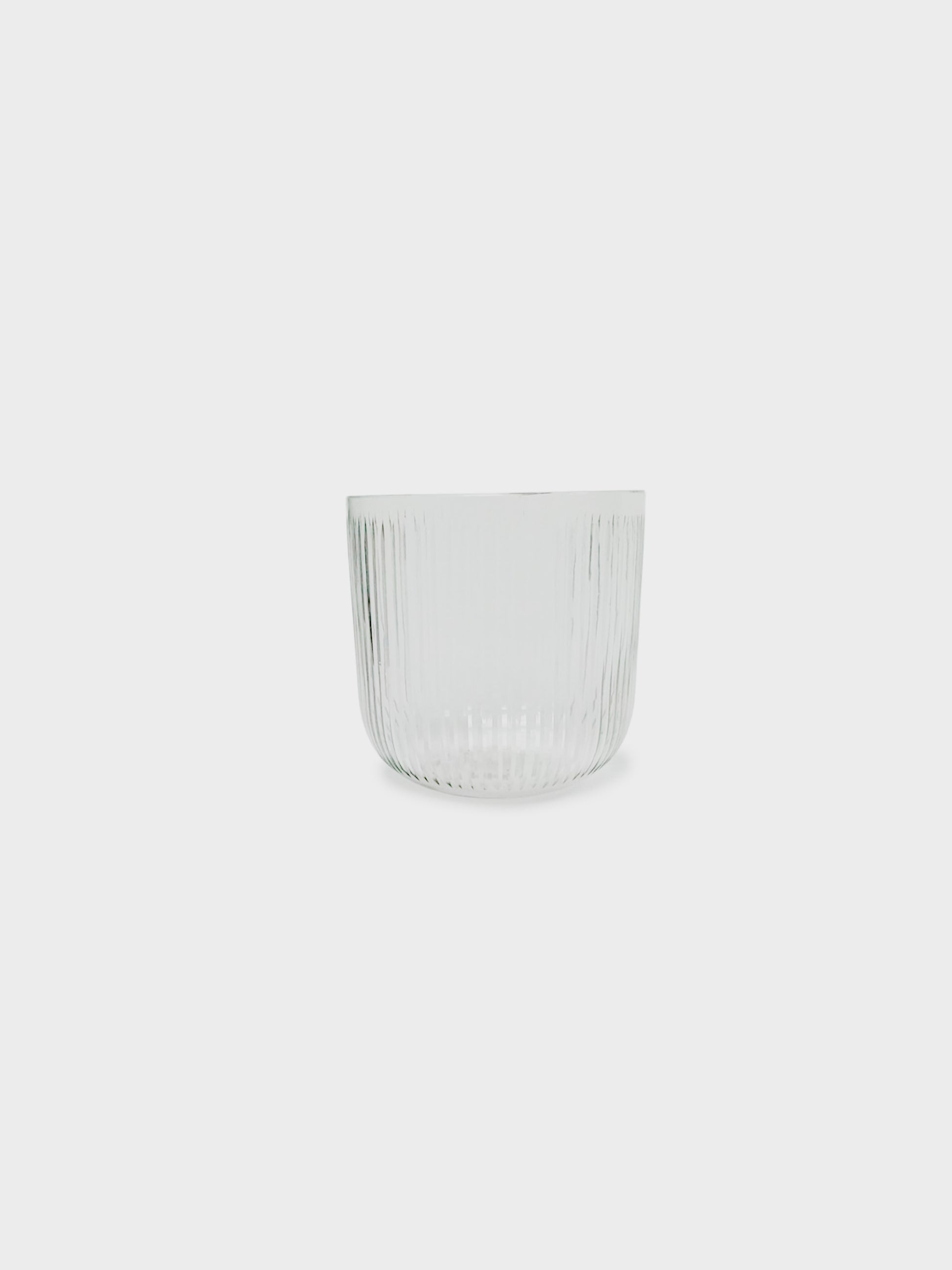 מעמד לנר או לעציצים 23X23X23 HEND MADE GLASS