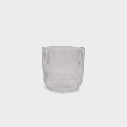 מעמד לנר או לעציצים 29X29X26 HEND MADE GLASS