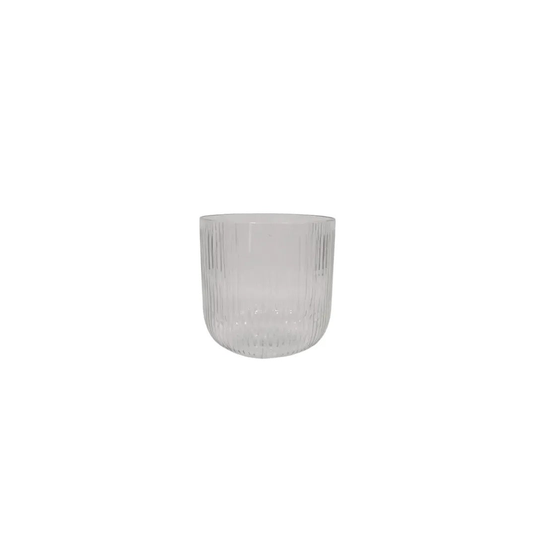 מעמד לנר או לעציצים 29X29X26 HEND MADE GLASS