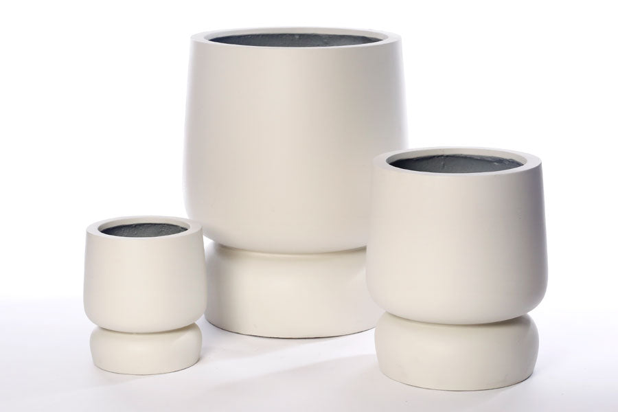 סט שלושה בתי עציצים 27X30 CRER DECO 55X55X68 39X39X46