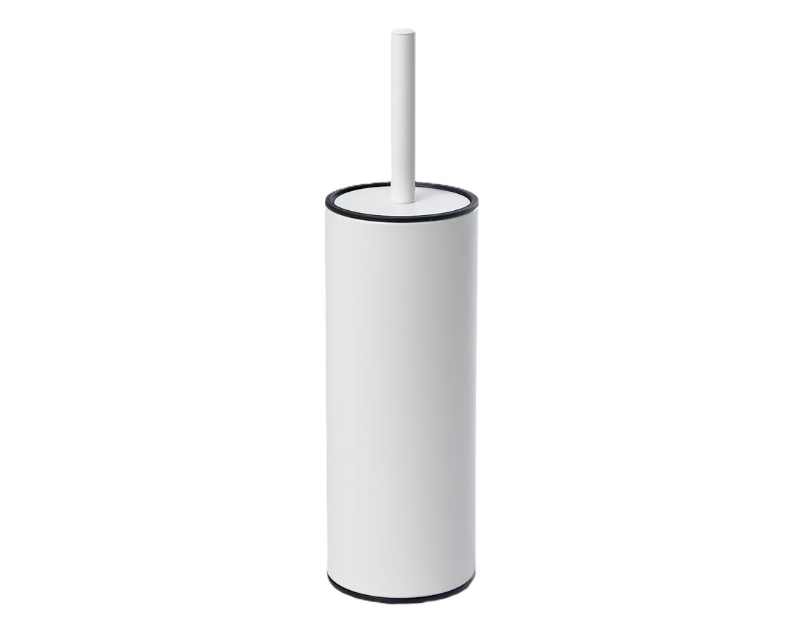 מברשת אסלה גלילית לבן מט בסגנון מינימליסטי B-Decor