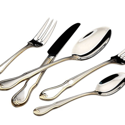 סט סכו"ם 30 חלקים 18/10 SATIN MATT INOX GOLD