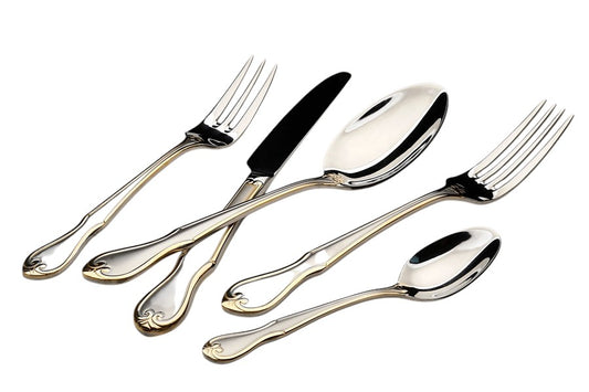 סט סכו"ם 30 חלקים 18/10 SATIN MATT INOX GOLD
