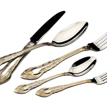 סט סכו"ם 72 חלקים 18/10 SATIN MATT INOX GOLD
