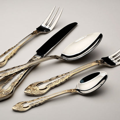 סט סכו"ם 30 חלקים 18/10 SATIN MATT INOX GOLD