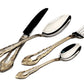 סט סכו"ם 24 חלקים 18/10 SATIN MATT INOX GOLD