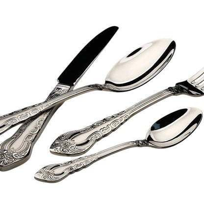 סט סכו"ם 24 חלקים 18/10 SATIN MATT INOX