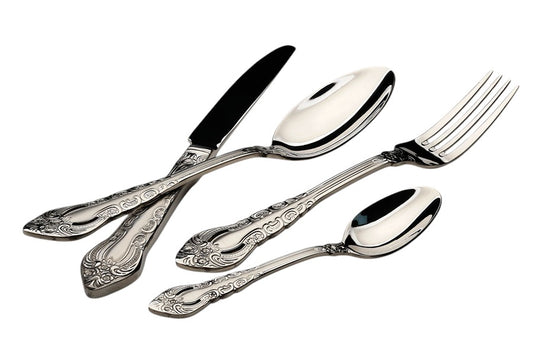 סט סכו"ם 24 חלקים 18/10 SATIN MATT INOX