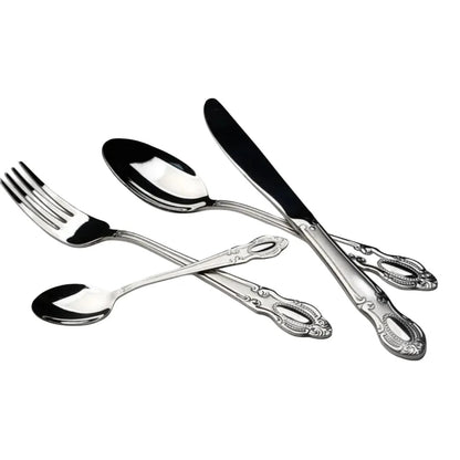 סט סכו"ם 72 חלקים נירוסטה + מט MULINI 18/10INOX304