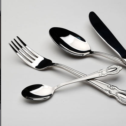 סט סכו"ם 72 חלקים נירוסטה + מט MULINI 18/10INOX304
