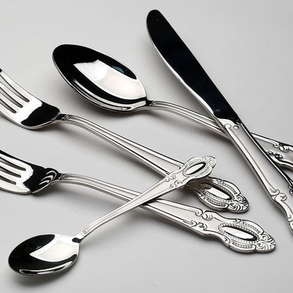 סט סכו"ם 30 חלקים נירוסטה + מט MULINI 18/10INOX304