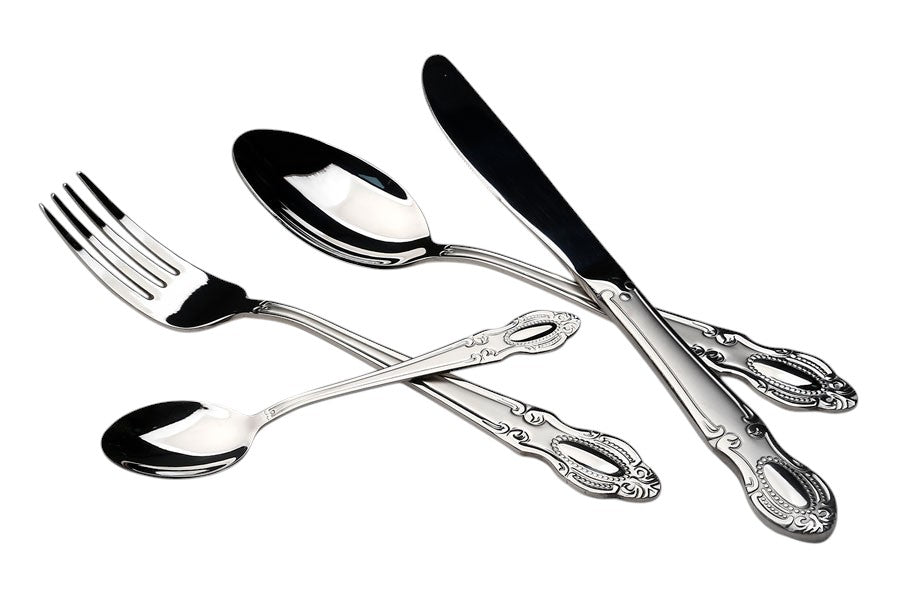 סט סכו"ם 24 חלקים נירוסטה MULINI 18/10INOX304